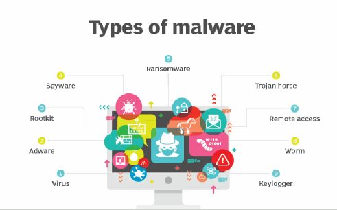 What is called the collective terms of malicious software, such as viruses, worms and trojans?