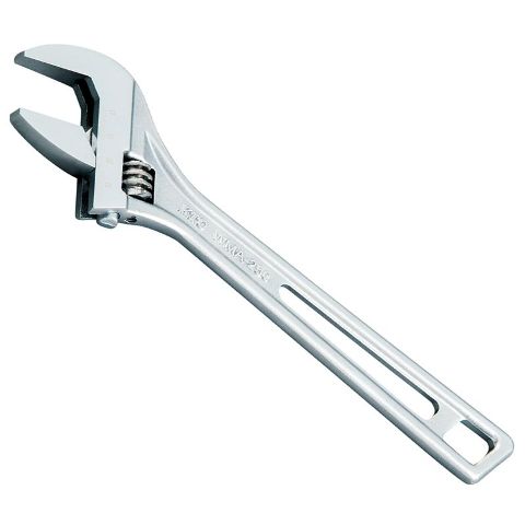 What is the another name of single ended open jaw adjustable spanner ?