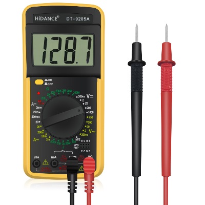 Which parameter is measured by a multimeter?