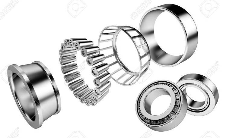 The construction feature which makes tapered roller bearings unique is that races are