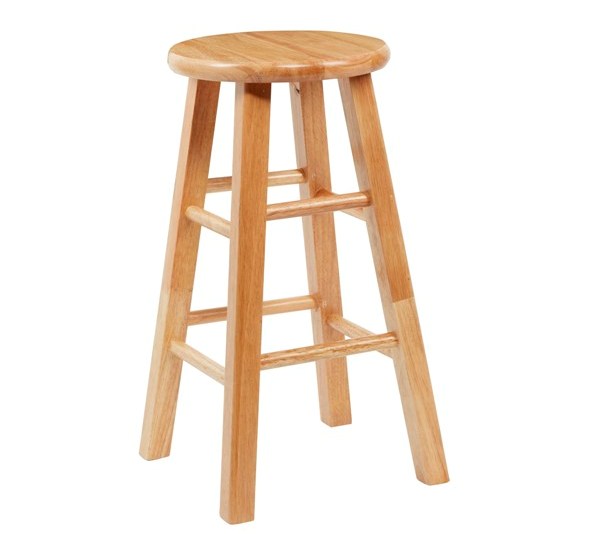 A barstool is subjected to