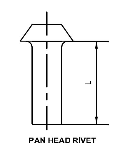 Which one of the following rivets is used for girders and heavy constructional work ?