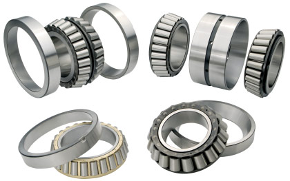 Which type of bearing used for taking high axial thrust load?