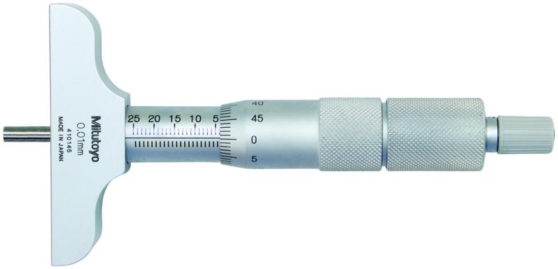 What is the accuracy of depth micrometer?