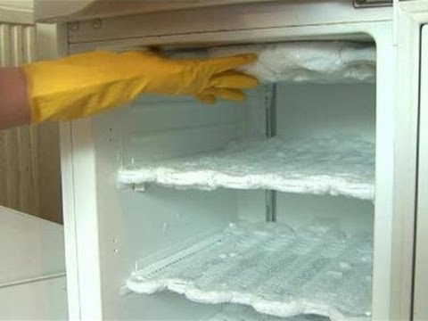 Defrosting of a refrigerator may be done by stopping the compressor for a short period.