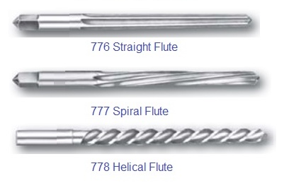 Which of the following reamers is particularly suitable for reaming holes having keyway grooves ?