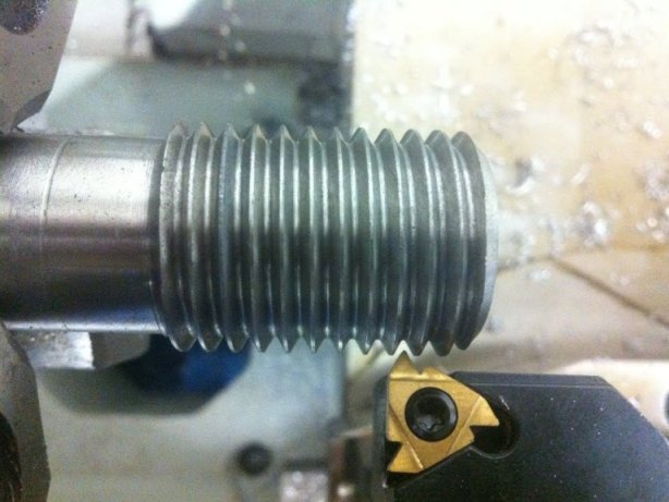 By which one of the following, a multi-start thread is cut on a lathe ?