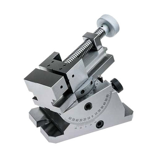 Which one of the following machine vice can be set at any desired angle in both horizontal and vertical planes?