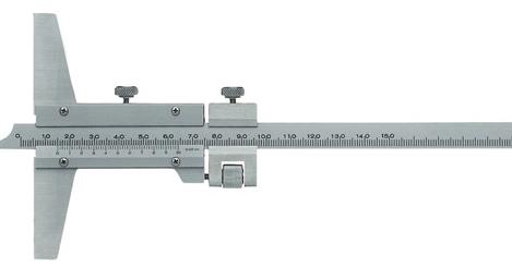 Vernier depth gauge is used for the measuring of