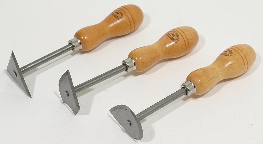 Hook scrapers are used for scraping